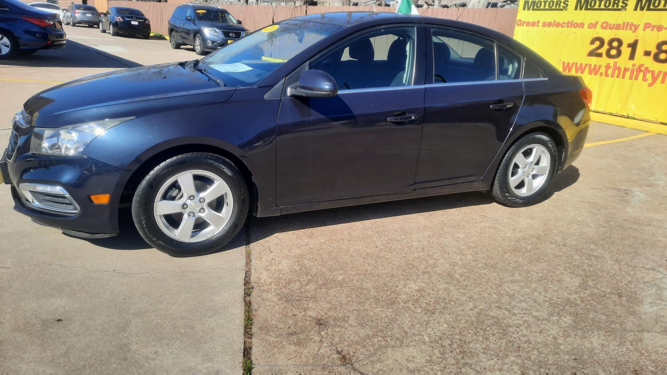 2016 Chevrolet Cruze (1G1PE5SB1G7) , located at 16710 Clay Rd., Houston, TX, 77084, (281) 859-7900, 29.834864, -95.656166 - Photo #0